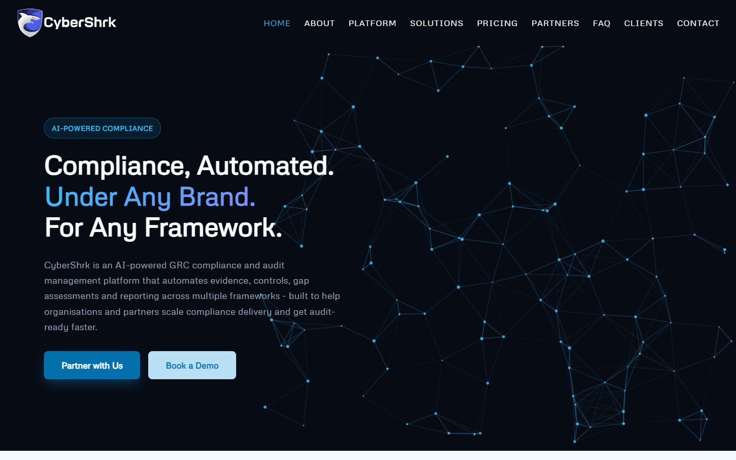 CyberShrk website
