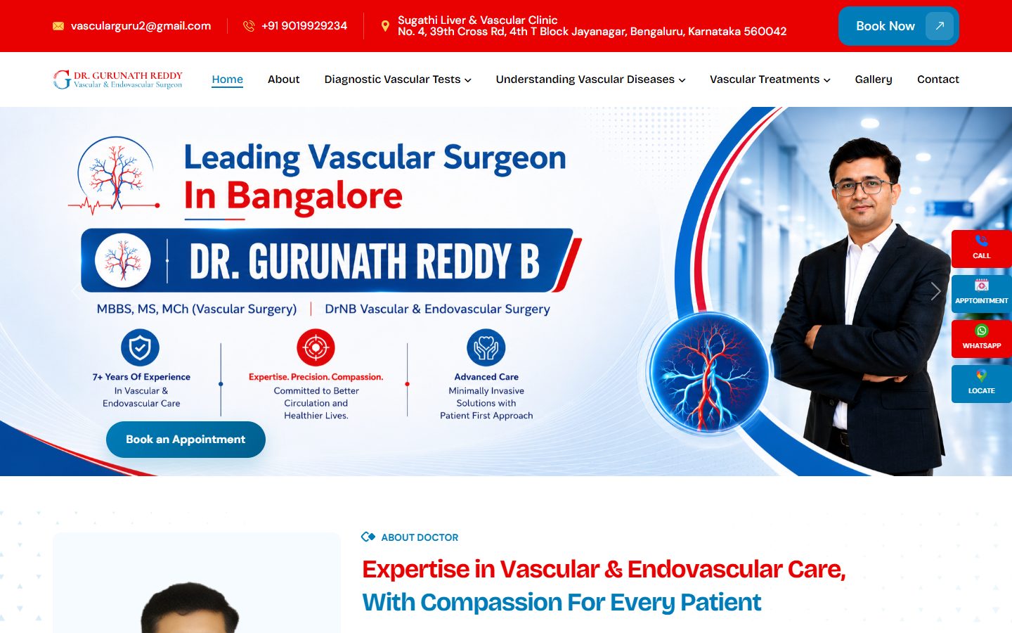 Dr. Gurunath Reddy website